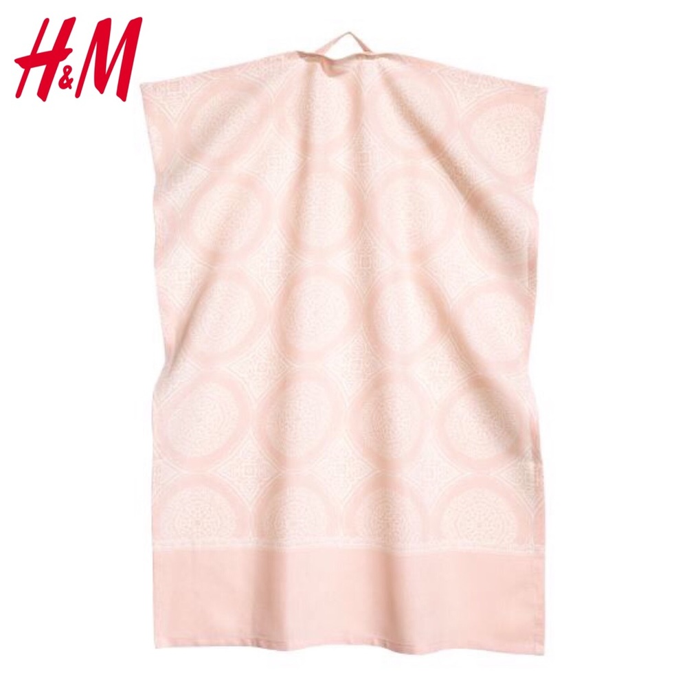 H&M Light Pink Tea Towel